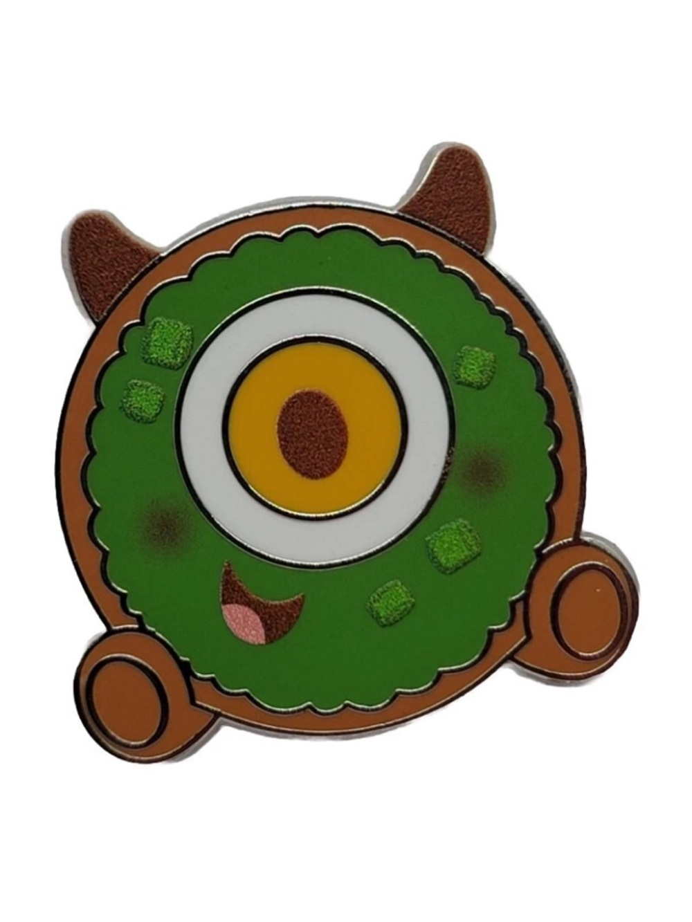 Disney Pin 2023 Munchlings Series #2 Mike Wazowski Avocado Bagel #154899 Trade